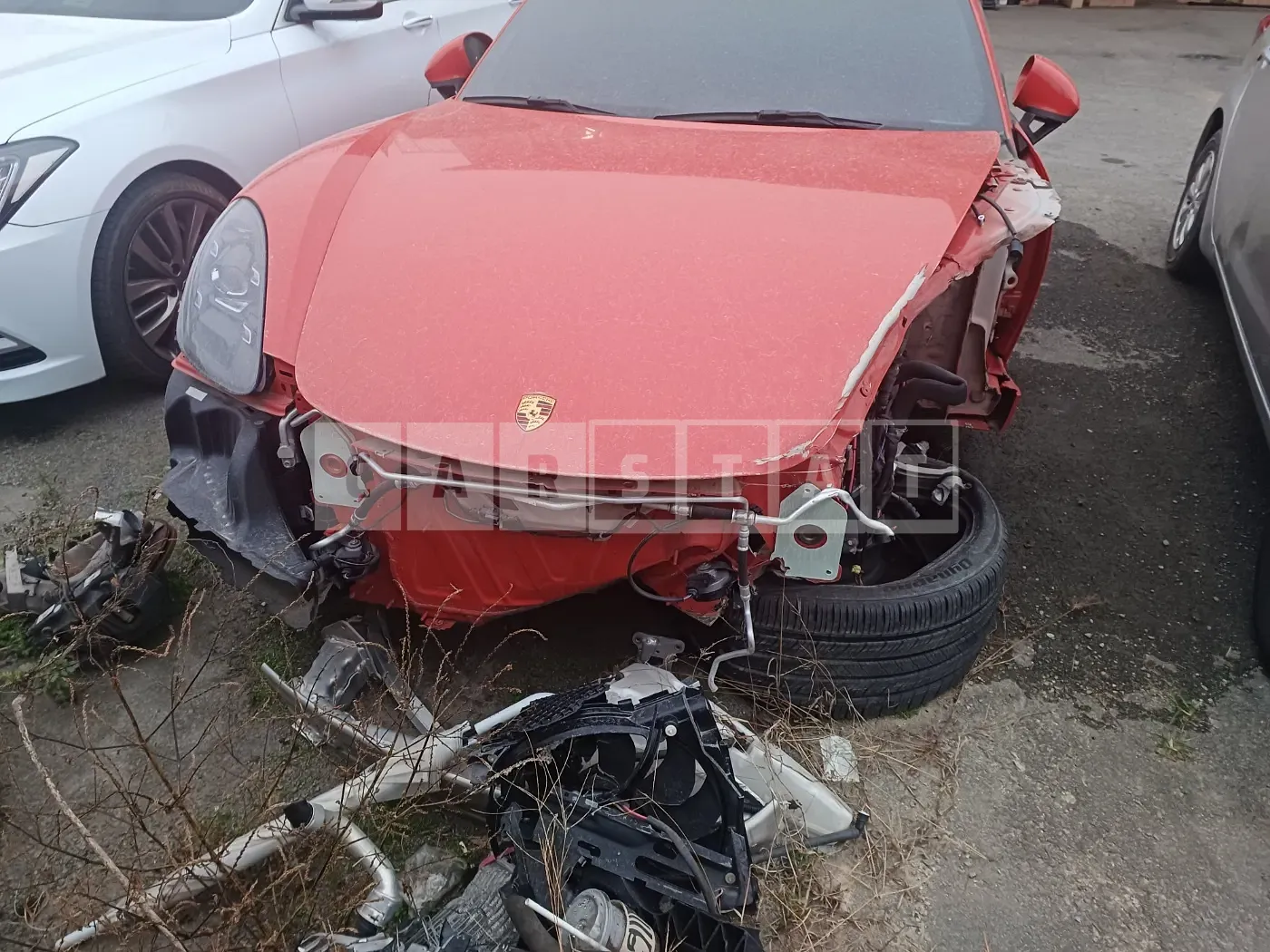 Photo 2 of 12: 2020 Porsche 718 Baxter, VIN WP0CA2985LS210097 — Korean insurance auction