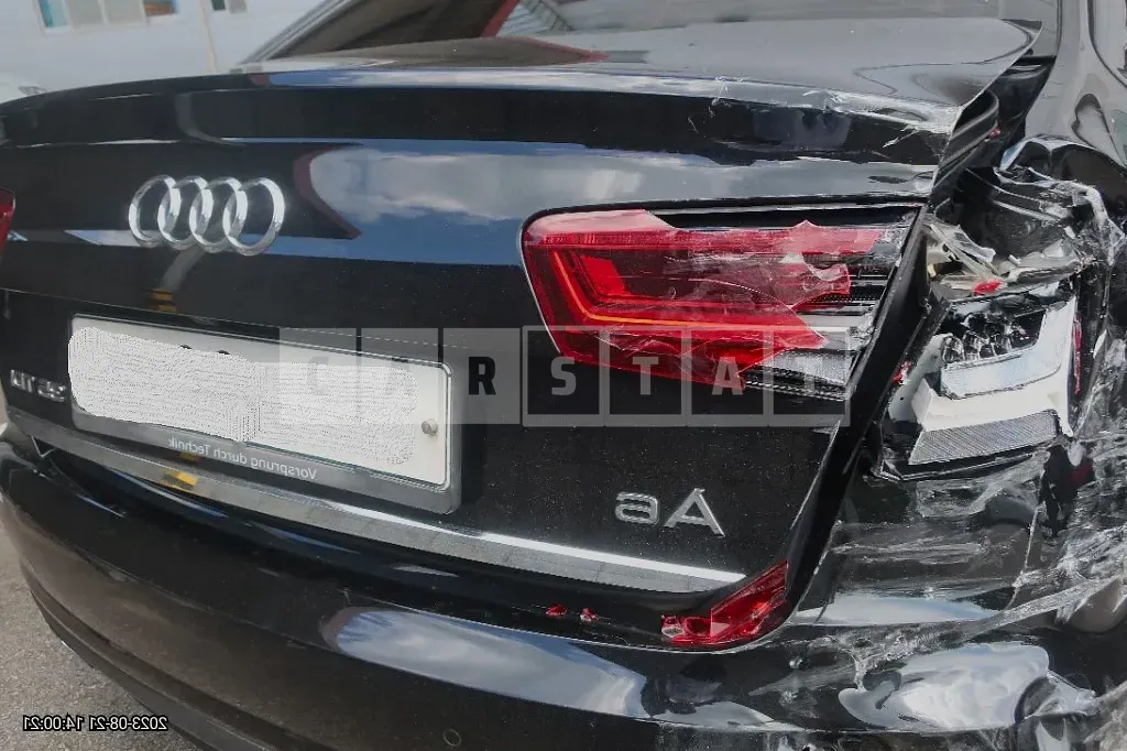 Photo 2 of 9: 2016 Audi A6 35 TDI, VIN WAUZZZ4G2GN092988 — Korean insurance auction