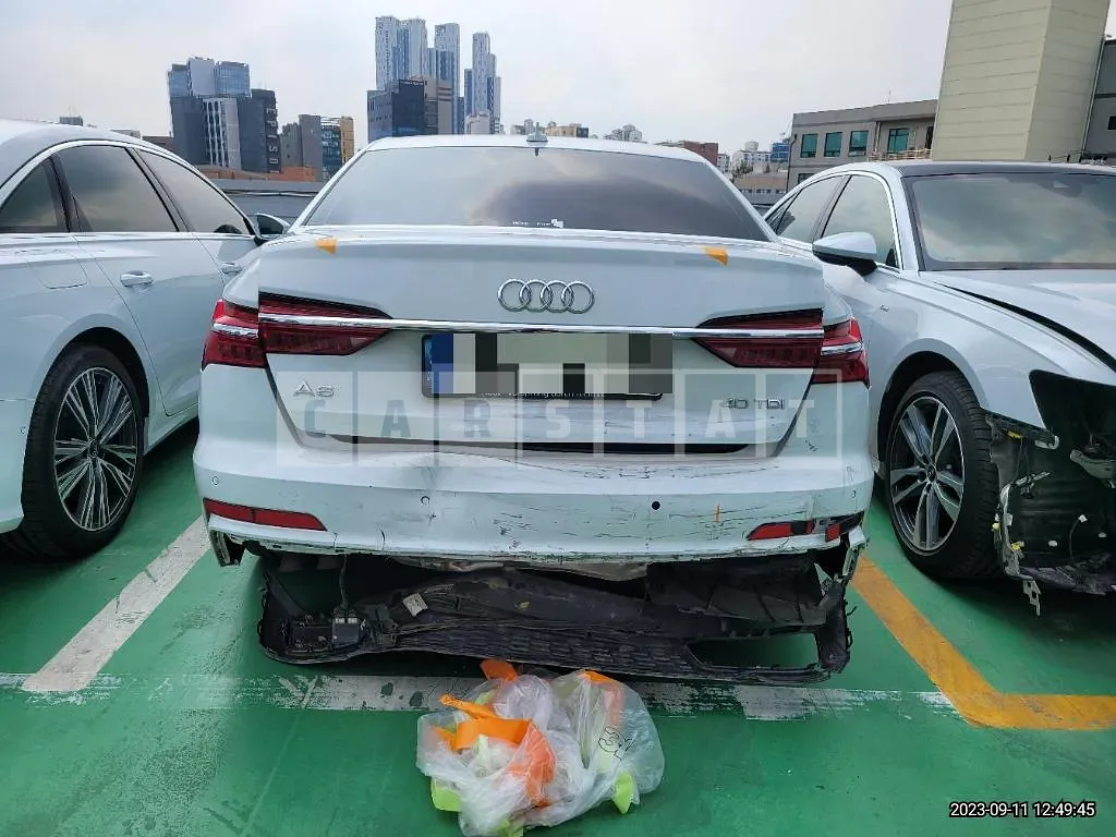 Photo 2 of 9: 2021 Audi A6 40 TDI — Korean insurance auction