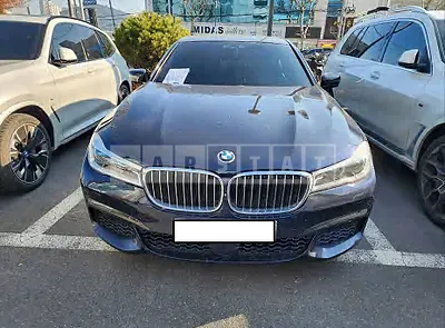 Photo 1 of 17: 2018 BMW 740d xDrive, VIN WBA7C6103JB072644 — Korean insurance auction