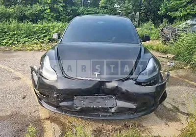 Photo 1 of 39: 2021 Tesla Model 3 Long Range, VIN 5YJ3E1EBXMF947195 — Korean insurance auction
