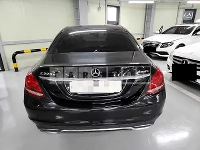 Photo 1 of 4: 2016 Mercedes-Benz C220d 4Matic, VIN WDDWF0FB5GF366003 — Korean insurance auction