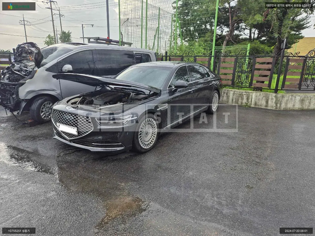 Photo 2 of 14: 2019 Hyundai Genesis /G90, VIN KMHG241ADKU062327 — Korean insurance auction