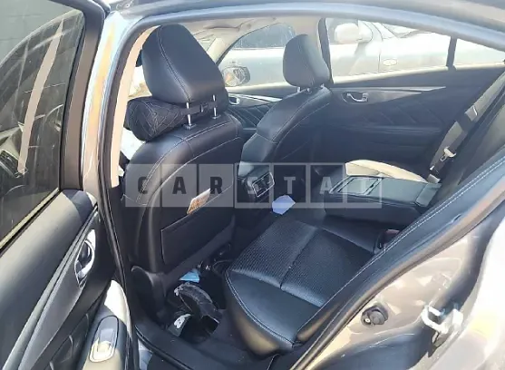 Photo 2 of 7: 2018 Infiniti Q50S Hybrid, VIN JNKAV71E0JM170358 — Korean insurance auction
