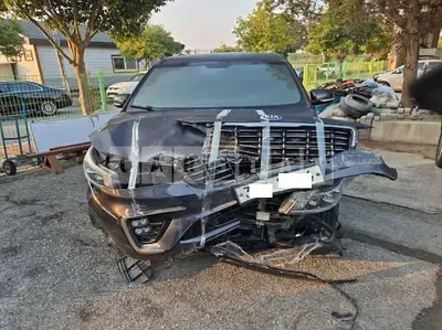 Photo 1 of 10: 2019 Kia Carnival, VIN KNAME811BKS603442 — Korean insurance auction