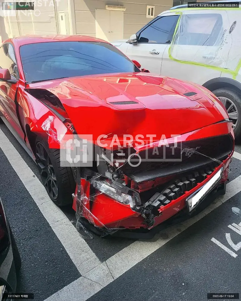 Photo 2 of 38: 2019 Ford Mustang 2.3 Coupe, VIN 1FA6P8TH6K5128051 — Korean insurance auction