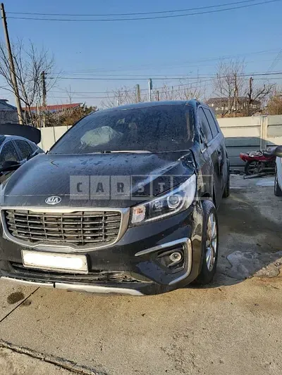 Photo 1 of 10: 2019 Kia Carnival, VIN KNAMC81ABKS487296 — Korean insurance auction