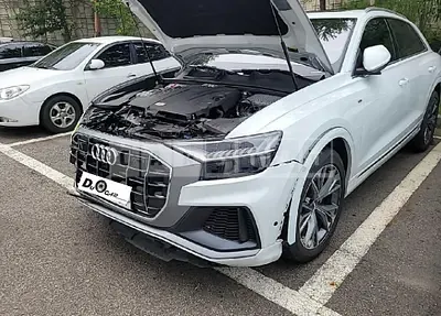 Photo 1 of 50: 2020 Audi Q8 50 TDI Four, VIN WAUZZZF11LD019703 — Korean insurance auction