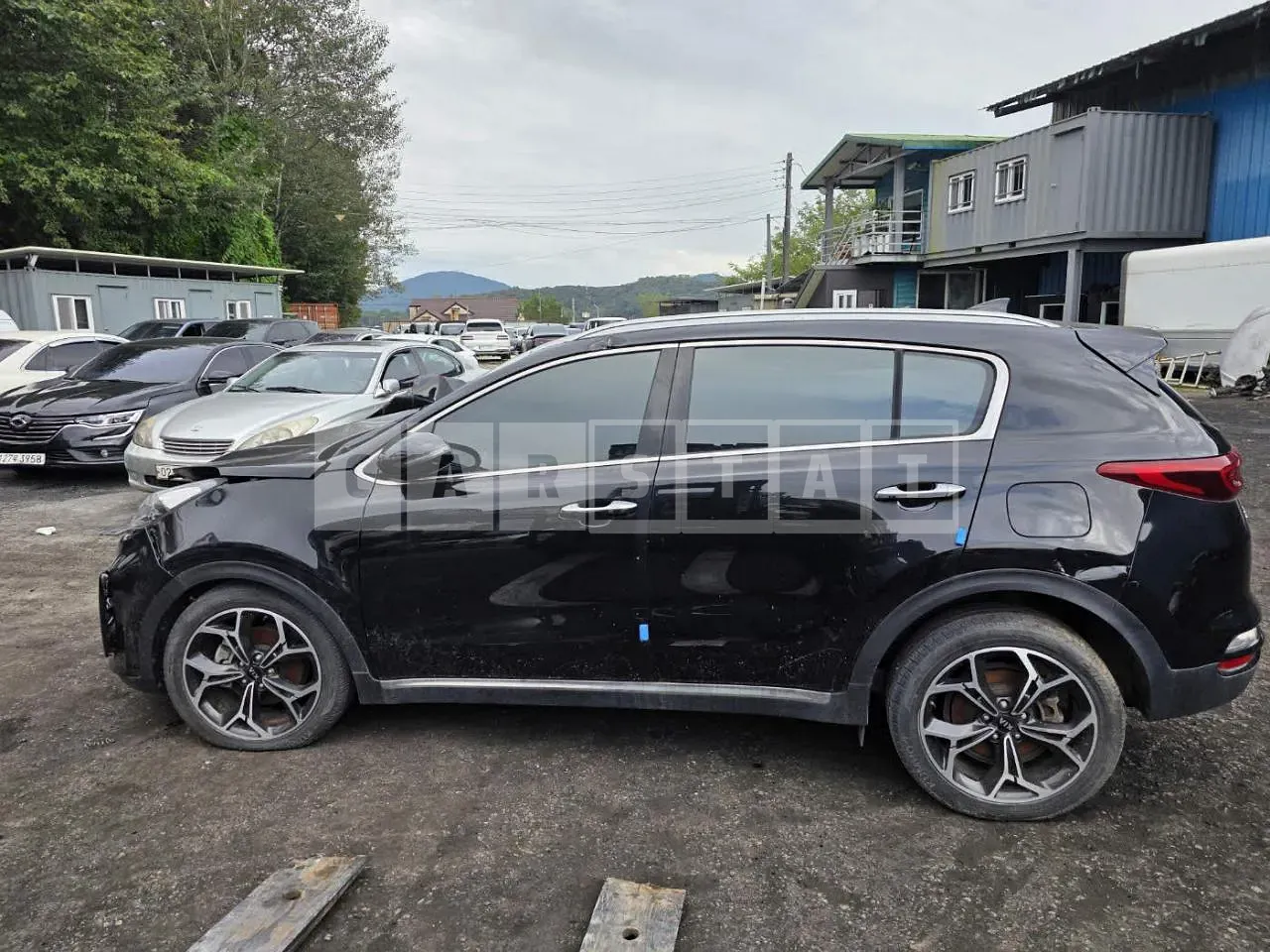 Photo 2 of 17: 2020 Kia Sportage, VIN KNAPN813BLK863864 — Korean insurance auction