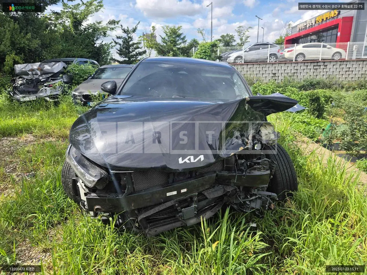 Photo 2 of 11: 2021 Kia K5 Hybrid, VIN KNAG341JBNA021069 — Korean insurance auction
