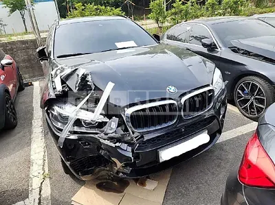 Photo 1 of 50: 2018 BMW X6 M, VIN WBSKW8101JLE85068 — Korean insurance auction