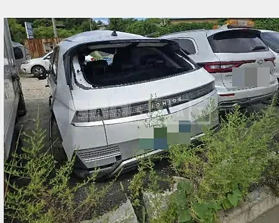 Photo 1 of 16: 2021 Hyundai IONIQ 5 Long Range — Korean insurance auction