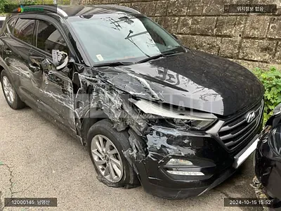 Photo 1 of 10: 2015 Hyundai Tucson, VIN KMHJ381ABGU070898 — Korean insurance auction