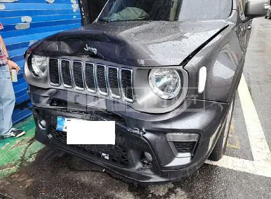 Photo 2 of 10: 2021 Jeep Zip Renegade 2.4 FWD, VIN 1C4NJCDB9MPN24776 — Korean insurance auction