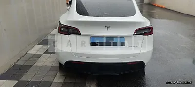 Photo 1 of 35: 2022 Tesla Model Y Long Range — Korean insurance auction