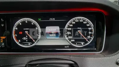 Photo 1 of 9: 2015 Mercedes-Benz S400d 4Matic L, VIN WDDUG6HB6FA133621 — Korean insurance auction