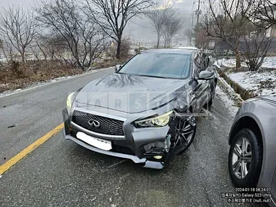 Photo 1 of 4: 2016 Infiniti Q50 2.2d, VIN JNKDV71E1GM550797 — Korean insurance auction