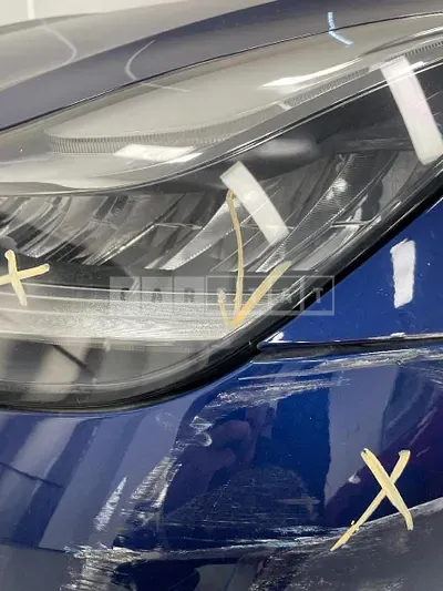 Photo 1 of 5: 2020 Tesla (parts) Model 3 Long Range Headlamp — Korean insurance auction