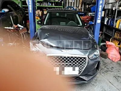 Photo 1 of 10: 2018 Genesis G70 2.0T — Korean insurance auction