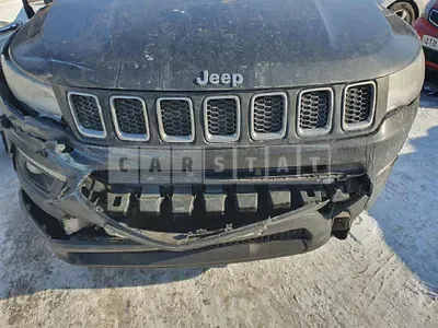 Photo 1 of 12: 2018 Jeep Straw Compass 2.4, VIN 3C4NJDBB6JT393970 — Korean insurance auction