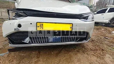 Photo 1 of 13: 2022 Kia EV6, VIN KNAC381AFNA053508 — Korean insurance auction