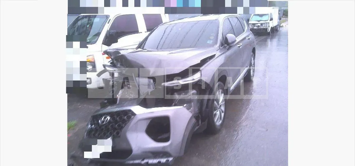 Photo 2 of 6: 2019 Hyundai Santa Fe TM Gasoline 2.0T — Korean insurance auction