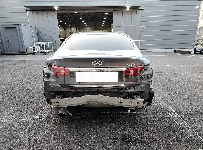 Photo 2 of 12: 2016 Infiniti Q50 2.2d, VIN JNKDV71E1GM552310 — Korean insurance auction