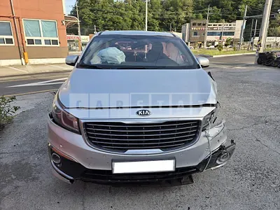 Photo 1 of 14: 2016 Kia Carnival, VIN KNAMB81ABGS214218 — Korean insurance auction