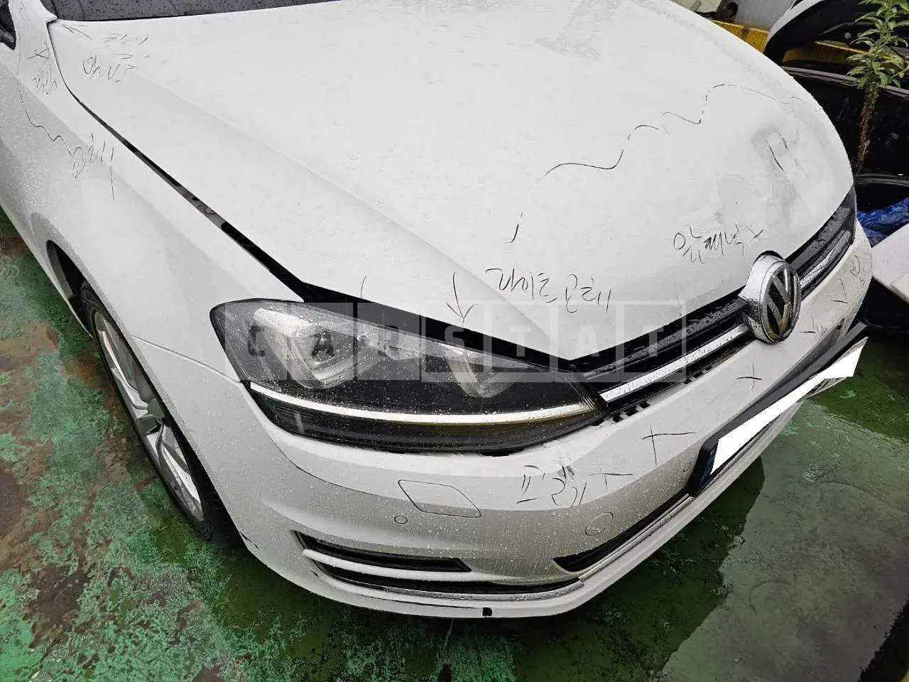 Photo 2 of 20: 2015 Volkswagen Golf 2.0 TDI BMT, VIN WVWZZZAUZFW183655 — Korean insurance auction