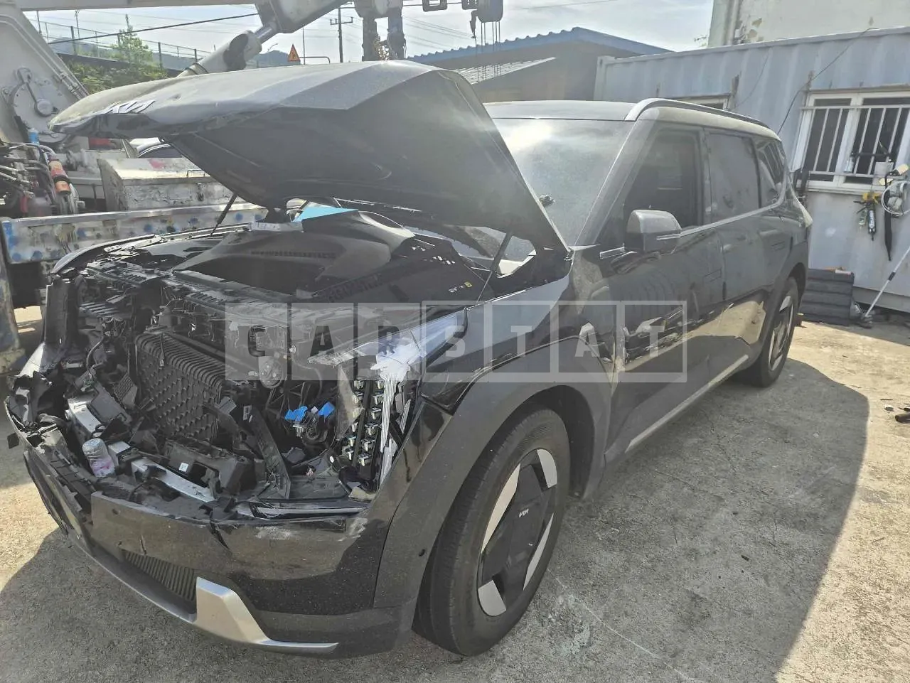 Photo 2 of 14: 2023 Kia EV9, VIN KNAAF811FRS002896 — Korean insurance auction
