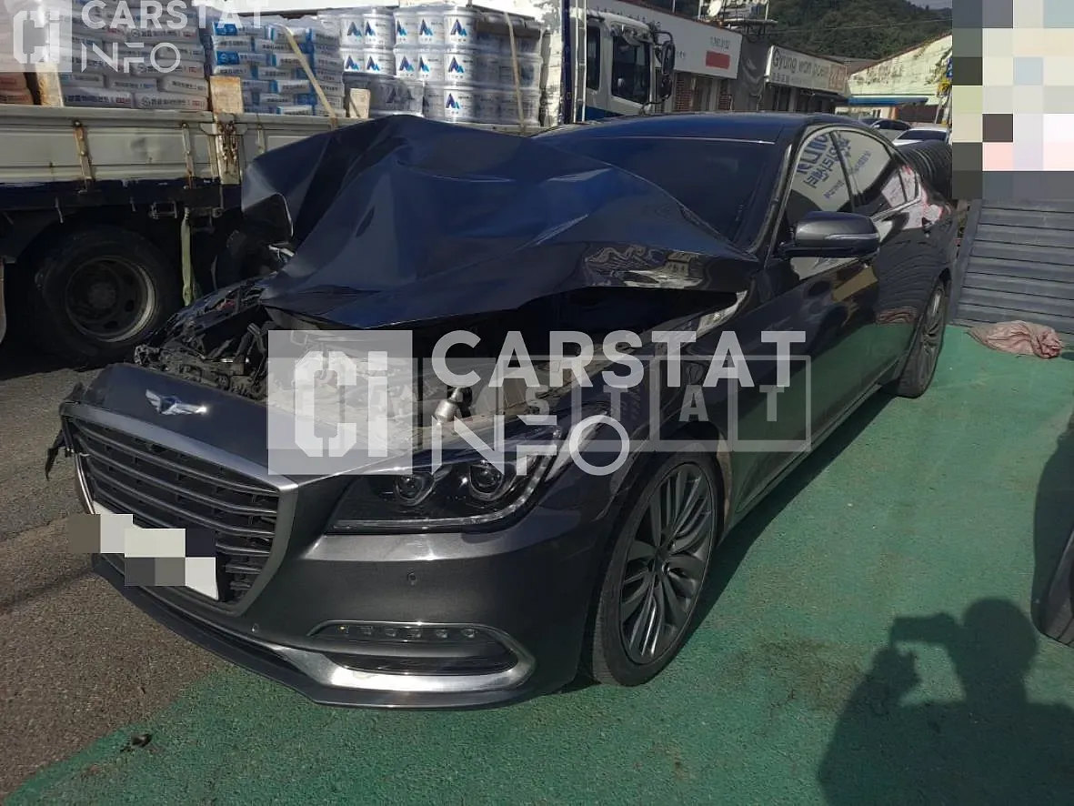 Photo 2 of 10: 2016 Genesis G80 3.8 — Korean insurance auction