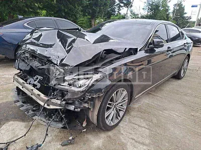 Photo 1 of 24: 2017 Hyundai Genesis /G80, VIN KMHGL41DDJU250322 — Korean insurance auction