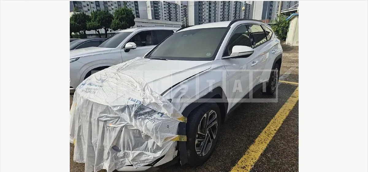 Photo 2 of 16: 2025 Hyundai Tucson Hybrid — Korean insurance auction