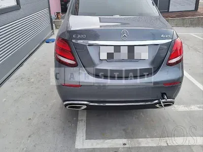 Photo 1 of 10: 2019 Mercedes-Benz E300 4Matic, VIN WDDZF4KBXKA655295 — Korean insurance auction