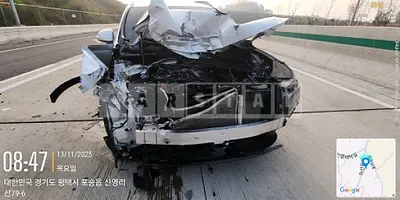 Photo 1 of 9: 2021 Hyundai Santa Fe — Korean insurance auction