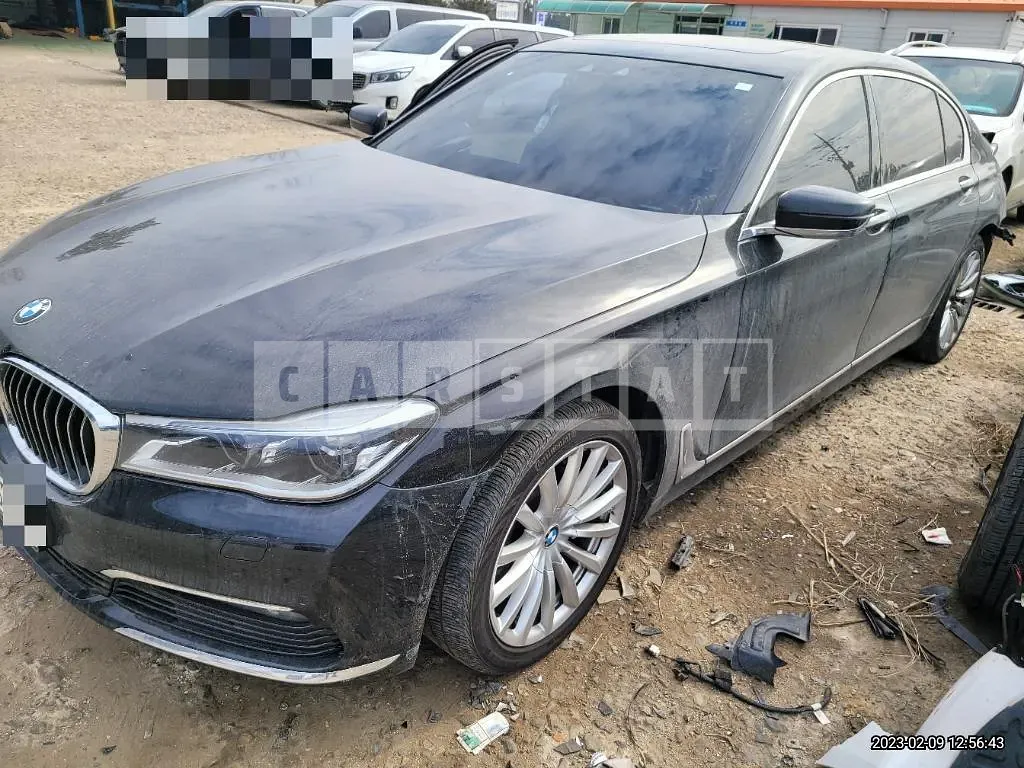 Photo 2 of 27: 2015 BMW 730Ld xDrive, VIN WBA7G6104GG509180 — Korean insurance auction