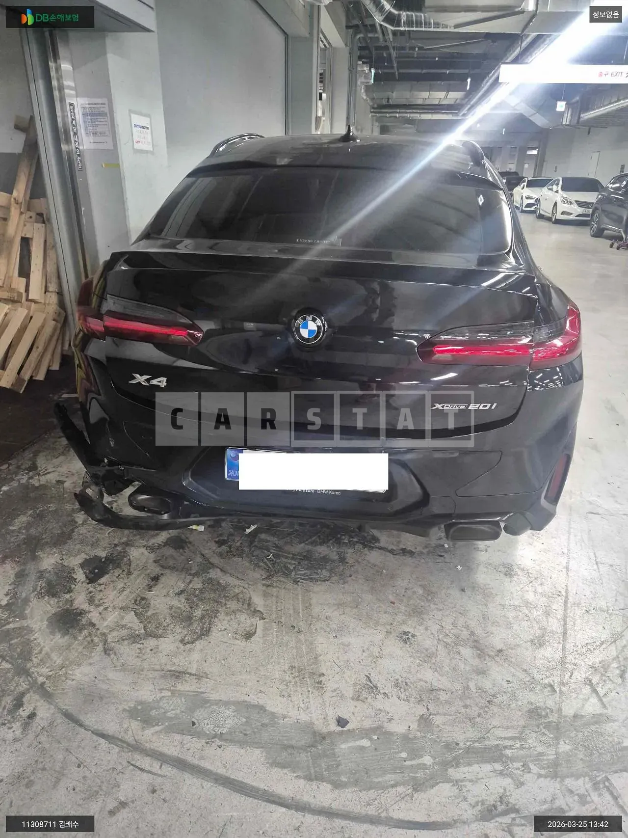 Photo 2 of 9: 2025 BMW X4 xDrive20i, VIN WBA21DT03S9067714 — Korean insurance auction