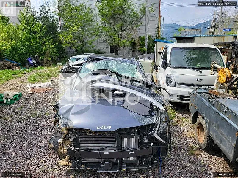 Photo 2 of 18: 2022 Kia Sportage, VIN KNAPV81BGNK033031 — Korean insurance auction