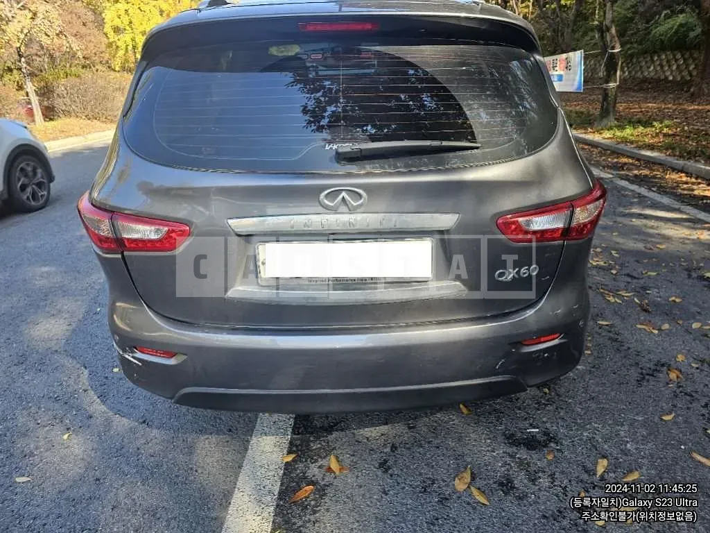Photo 2 of 10: 2015 Infiniti QX60 — Korean insurance auction