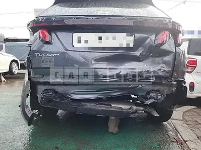 Photo 1 of 16: 2022 Hyundai Tucson Hybrid, VIN KMHJB811BNU066581 — Korean insurance auction