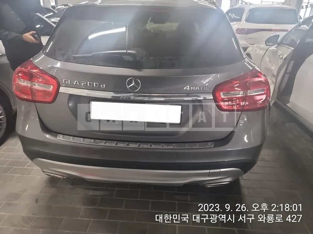 Photo 2 of 4: 2016 Mercedes-Benz GLA200d, VIN WDCTG0JB5GJ233833 — Korean insurance auction