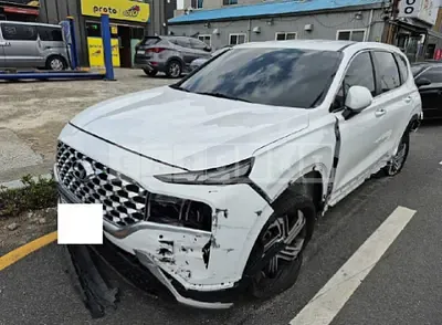 Photo 1 of 16: 2021 Hyundai Santa Fe — Korean insurance auction