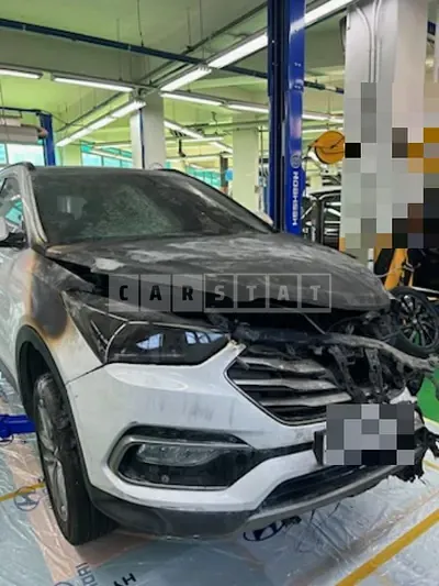 Photo 1 of 16: 2016 Hyundai Santa Fe DM 2.0 — Korean insurance auction