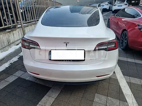 Photo 2 of 18: 2021 Tesla Model 3 Long Range, VIN 5YJ3E1EB1MF011336 — Korean insurance auction