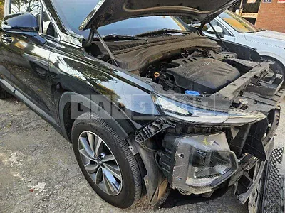 Photo 1 of 20: 2018 Hyundai Santa Fe, VIN KMHS281BBKU023910 — Korean insurance auction