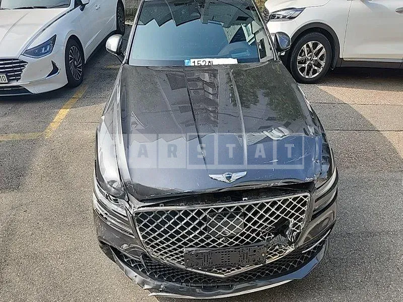 Photo 2 of 48: 2021 Genesis G80, VIN KMTGB41CDMU083045 — Korean insurance auction