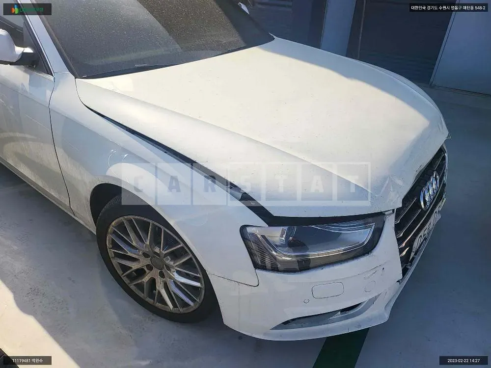Photo 2 of 13: 2015 Audi A4 30 TDI, VIN WAUZZZ8K4GA001404 — Korean insurance auction