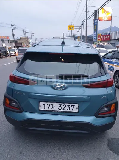 Photo 1 of 9: 2019 Hyundai Kona, VIN KMHK3816GKU280918 — Korean insurance auction