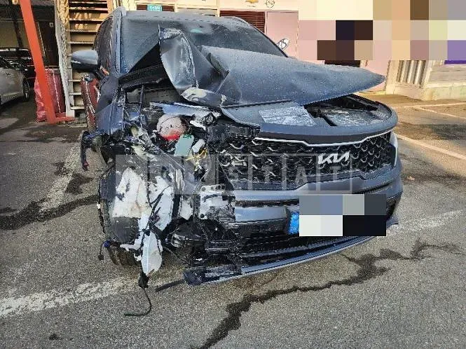 Photo 2 of 24: 2022 Kia Sorento 2.2, VIN KNARH81BGPA192280 — Korean insurance auction
