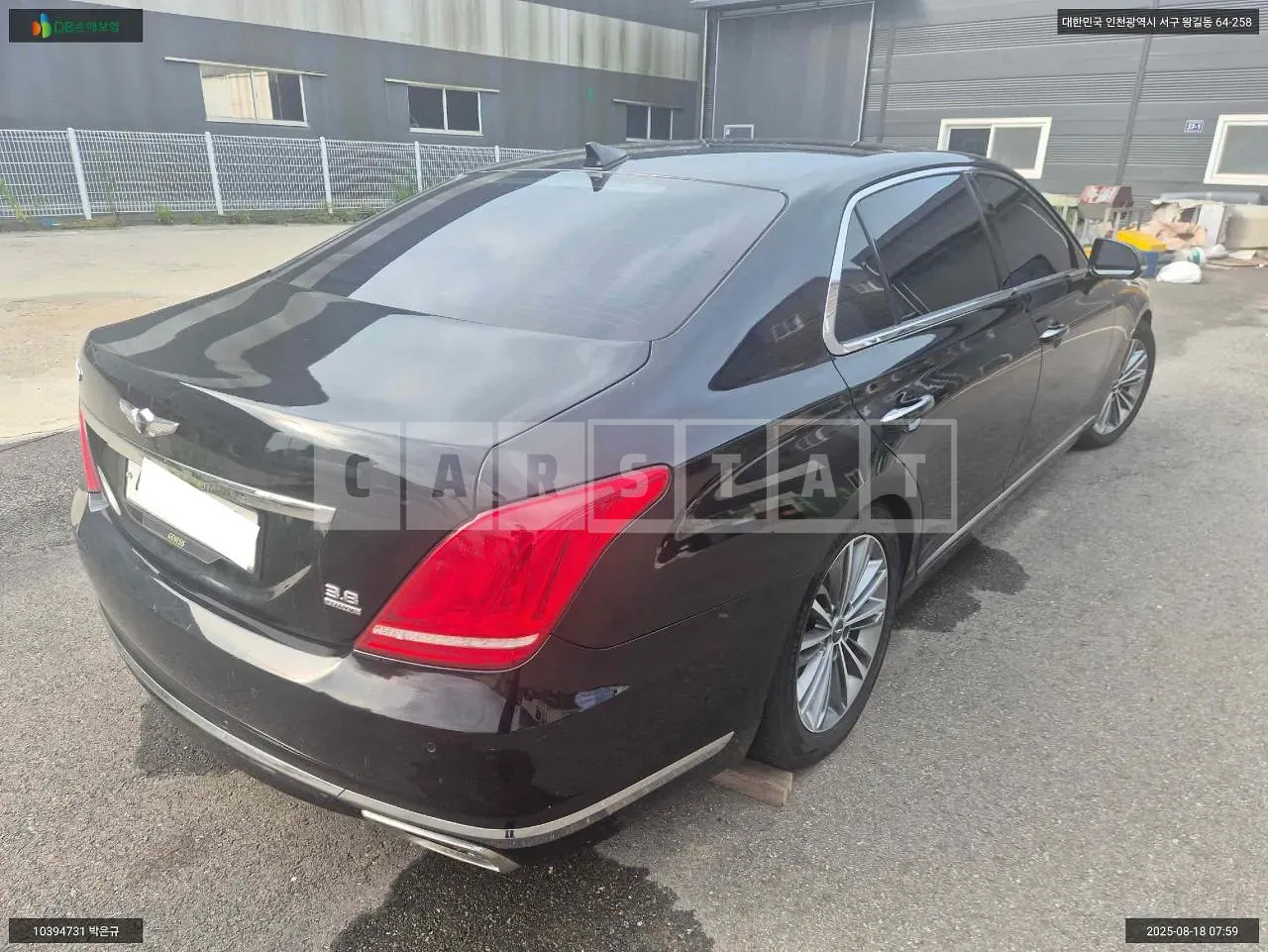 Photo 2 of 14: 2016 Hyundai Genesis EQ900, VIN KMHG241DDGU011084 — Korean insurance auction